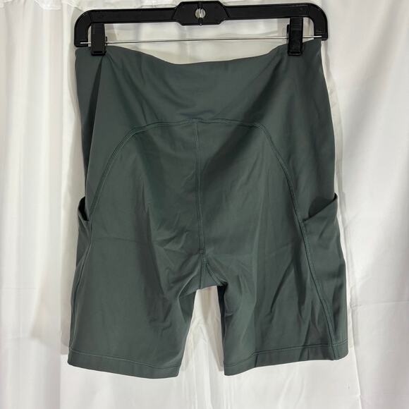 Athleta Interval 5” Shorts Black Size Large L Moisture-Wicking Athletic - Picture 3 of 6